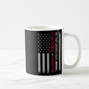 Trump 2024 Flag Victory J.d.vance President 47 Tru Koffiemok