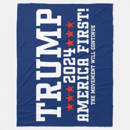 TRUMP 2024 FLEECE DEKEN