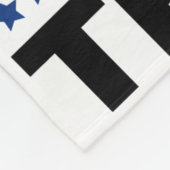 Trump 2024 fleece deken (Hoek)