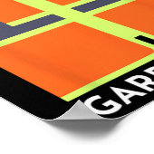 Trump 2024 Garbage Man Funny Garbage Patriots Supp Poster (Hoek)