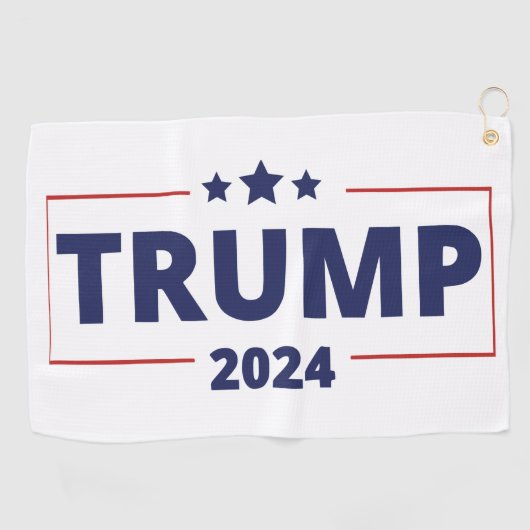 Trump 2024 golfhanddoek (Horizontaal)