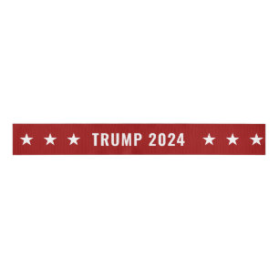 Trump 2024 grosgrain lint