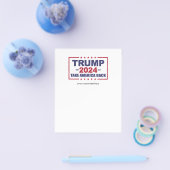 Trump 2024 Haal Amerika terug Flyer (Enkel)