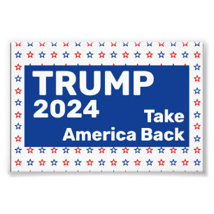 Trump 2024 Haal Amerika terug Foto Afdruk