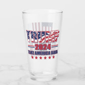 Trump 2024 - Haal Amerika terug Glas (Achterkant)