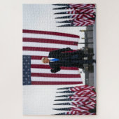 Trump 2024 Haal Amerika terug Legpuzzel (Verticaal)