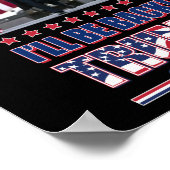 Trump 2024 Haal Amerika terug Poster (Hoek)