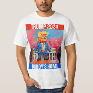 TRUMP 2024 HET HUIS VAN PAPA T-SHIRT