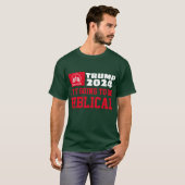 TRUMP 2024 HET WORDT BIJBELS T-SHIRT (Voorkant volledig)