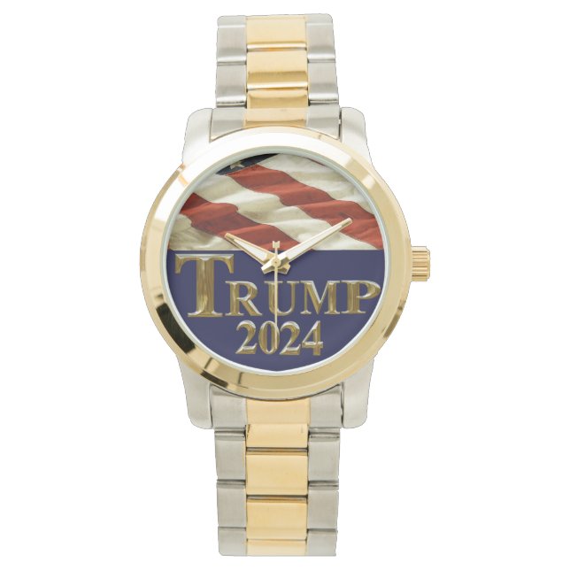TRUMP 2024 HORLOGE (Voorkant)
