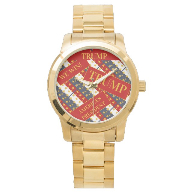 TRUMP 2024 HORLOGE (Voorkant)