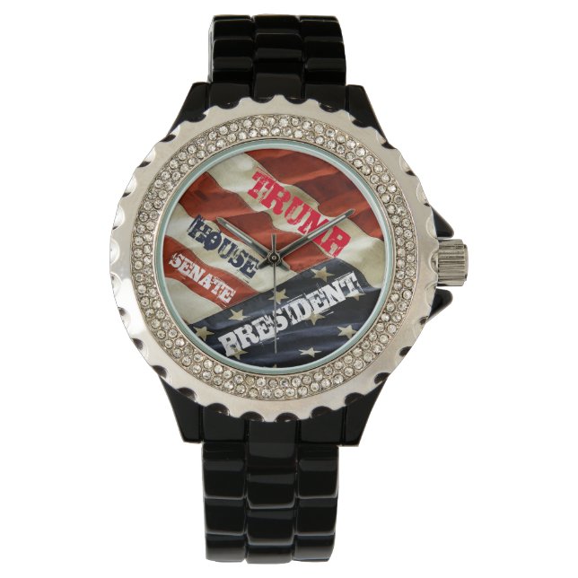 TRUMP 2024 HORLOGE (Voorkant)