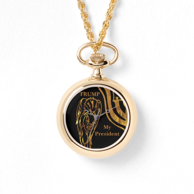 TRUMP 2024 HORLOGE (Voorkant)