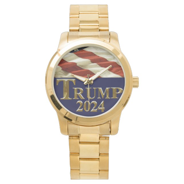 TRUMP 2024 HORLOGE (Voorkant)