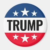 Trump 2024 Houd Amerika Groot - ike ontwerp Magneet (Voorkant)