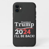 TRUMP 2024 - IK BEN TERUG! Case-Mate iPhone CASE (Achterkant)