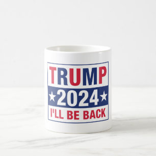 Trump 2024 ik ben terug koffiemok