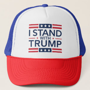 Trump 2024 Ik sta achter Trump Steun President Trucker Pet