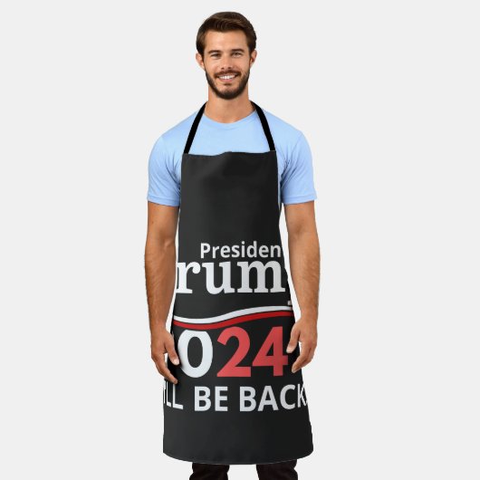 TRUMP 2024 - I'LL BE BACK! SCHORT (Gedragen)