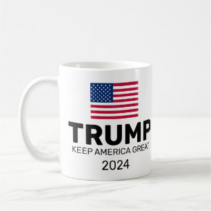 Trump 2024 Keep America Great America Koffiemok
