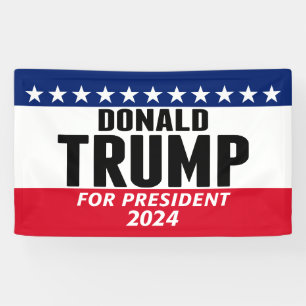 Trump 2024 Keep America Great - blue red Spandoek