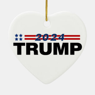 Trump 2024 keramisch ornament