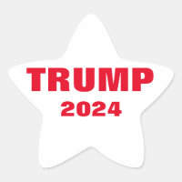 Trump 2024 Kleurrijke Rood Wit Vet Trendy Cool
