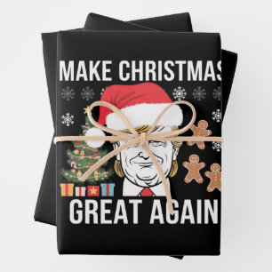 Trump 2024 maakt kerst weer geweldig inpakpapier vel