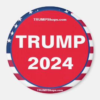 TRUMP 2024 Magnet patriotique