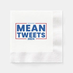 Trump 2024 Mean Tweets Verkiezing Servet