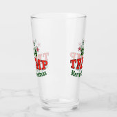 Trump 2024 Merry-kerstglas Glas (Links)