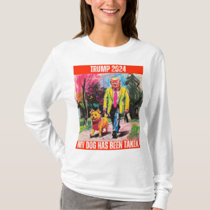 TRUMP 2024 MIJN HOND IS GEVANGEN GENOMEN T-SHIRT