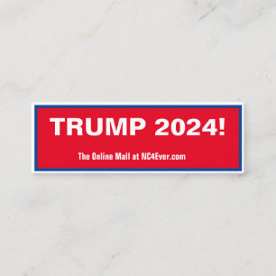 TRUMP 2024 mini-visitekaartjes Mini Visitekaartje