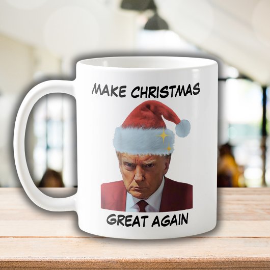 Trump 2024 Mok shot Make Christmas Great Again