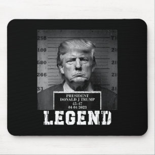 Trump 2024 Mugshot President Legend Muismat