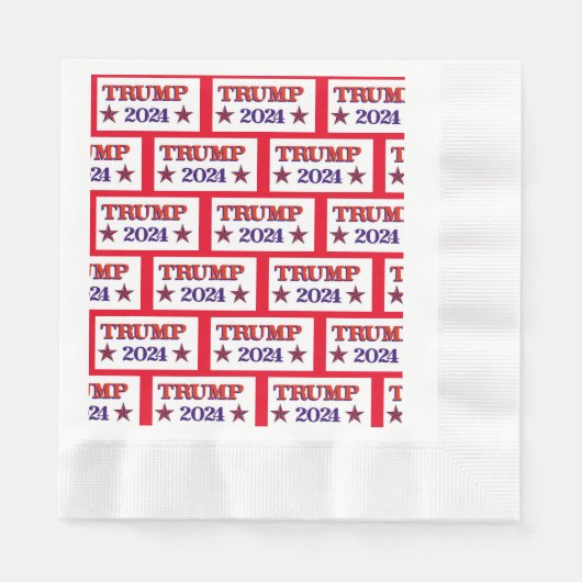 TRUMP 2024 NAPKINS SERVET (Voorkant)
