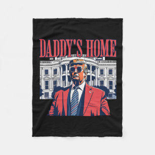 Trump 2024 - Neem het huis van Amerika CK Daddy Fleece Deken
