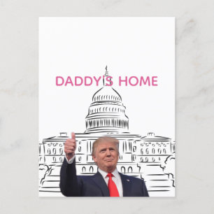 Trump 2024 neemt Amerika terug naar huis Briefkaart