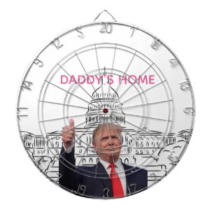 Trump 2024 neemt Amerika terug naar huis Dartbord