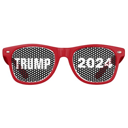 TRUMP 2024 NOVELTY FUNGLASSES LUNETTES DE SOLEIL (Devant)