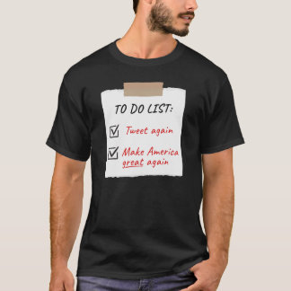 Trump 2024 om opnieuw een lijst te maken maakt Ame T-shirt