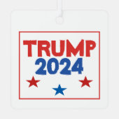 Trump 2024 Ornament (Achterkant)