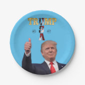TRUMP 2024 PAPIEREN BORDJE (Voorkant)