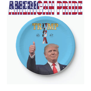 TRUMP 2024 PAPIEREN BORDJE