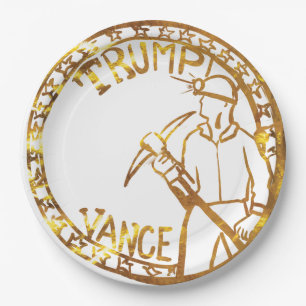 TRUMP 2024 PAPIEREN BORDJE