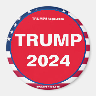 TRUMP 2024 Patriottisch Magnet Magneet