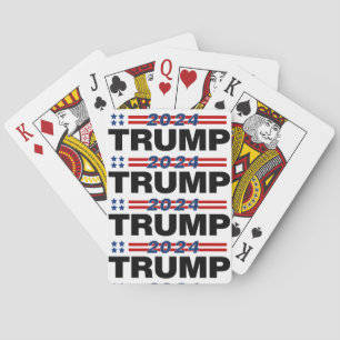 Trump 2024 pokerkaarten