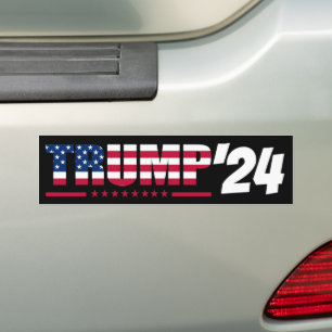 Trump 2024 President Campagne Bumpersticker