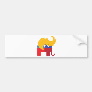 Trump 2024 presidentsverkiezingen bumpersticker