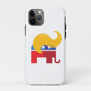 Trump 2024 presidentsverkiezingen iPhone 11 pro hoesje